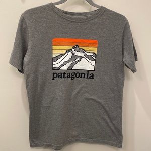 Patagonia Boys XL Gray Ridge T-Shirt